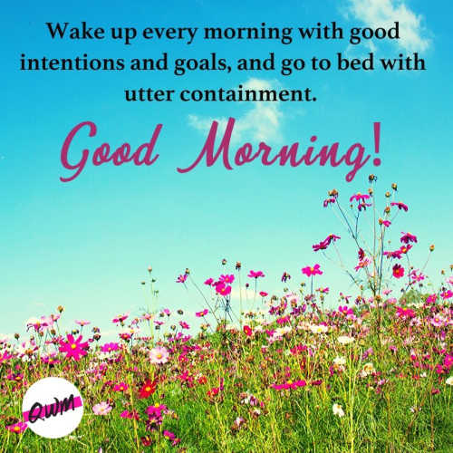 Good Morning Status for Facebook