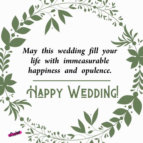 Short Wedding Wishes With Images