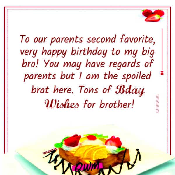 inspirational birthday messages for brother