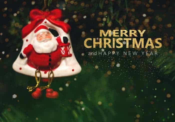 Merry Christmas and happy new year 2021 image