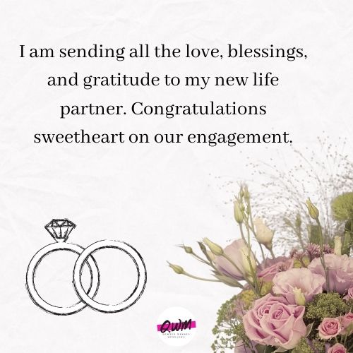 Engagement Anniversary Wishes for Husband