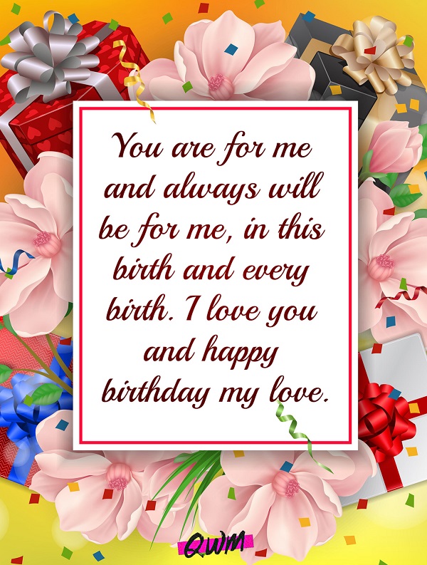 happy birthday love quotes