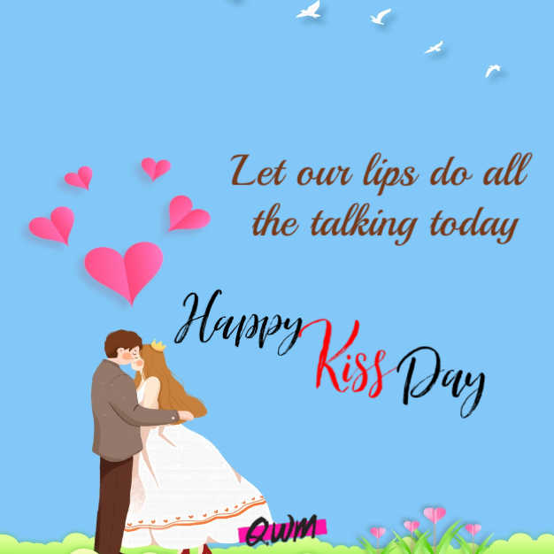 Kiss Day Wishes for Girlfriend 
