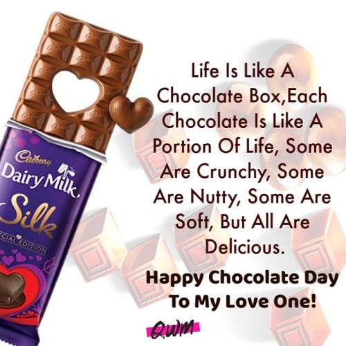 Adorable Chocolate Day Wishes for Girlfriend 