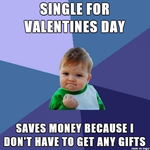 Hilarious Valentines Day Memes for Single
