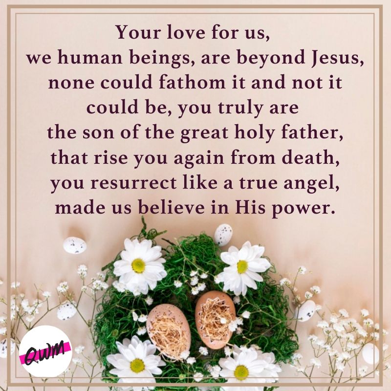 easter poems for church