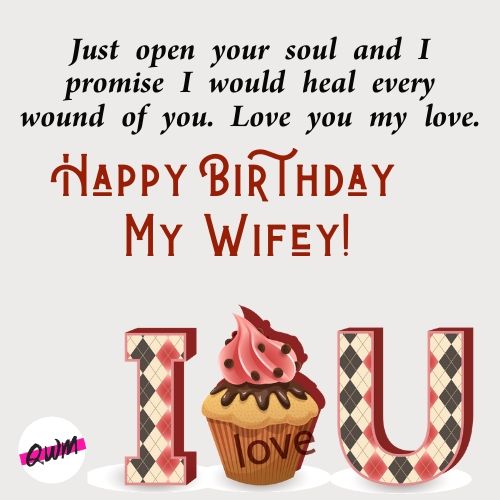 Happy birthday wishes images for wife