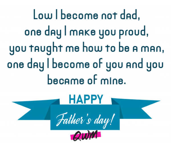 Happy fathers day poems