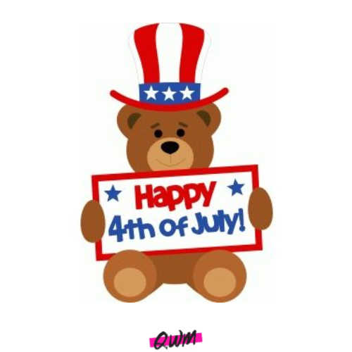 4th of july clipart animated