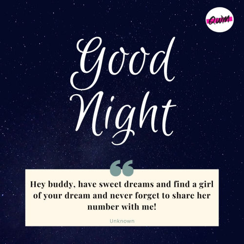 Good Night Quotes for Friends 