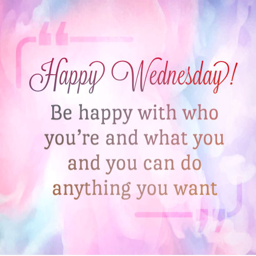 Happy Wednesday Motivation Messages