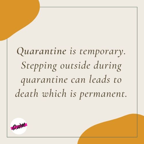 Quarantine Quotes for friends