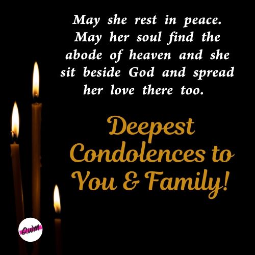 Condolence Messages for Loss of Mother