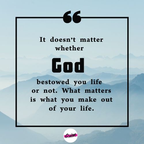 Powerful God Quotes About Life