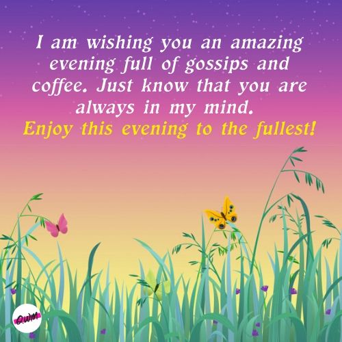 Good Evening Images with Quotes