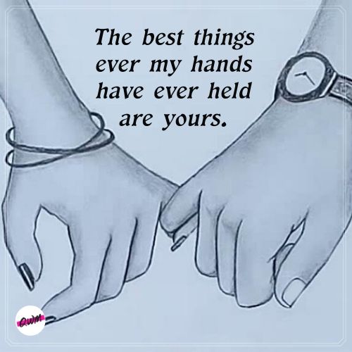 holding hands sayings