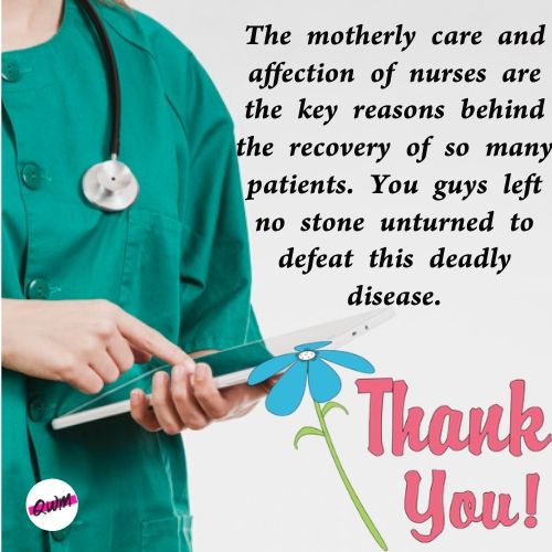 Thank You Nurse Quotes