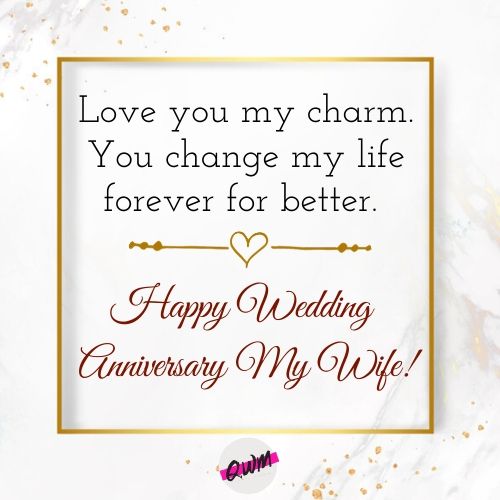 Happy Wedding Anniversary Wishes for My Lovely Wife