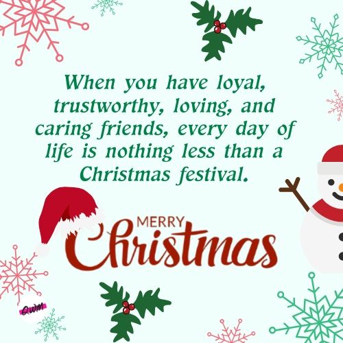 2021 Merry Christmas Quotes for Friends