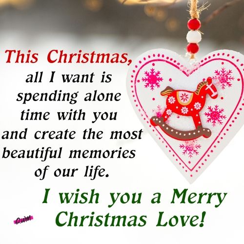 Merry Christmas Quotes for Love