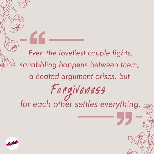 Beautiful Forgiveness Messages