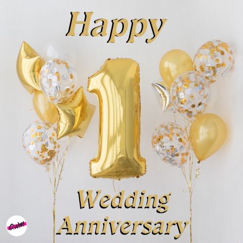 First Wedding Anniversary Wishes for Husband