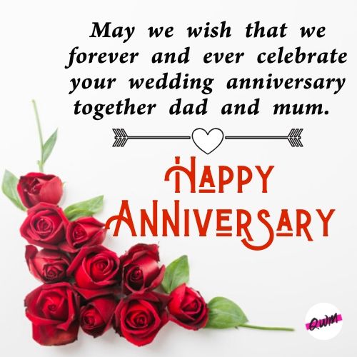 Best Wedding Anniversary Wishes for Parents