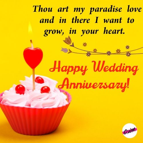 Wedding Anniversary Wishes Quotes 
With Images