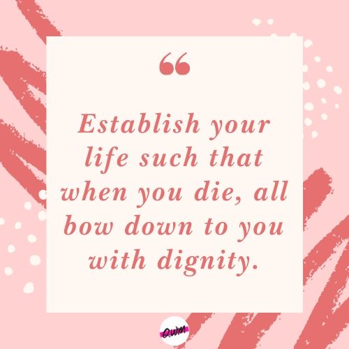 Dignity Quotes