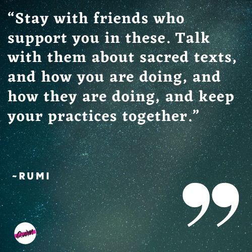 rumi quotes on friendship