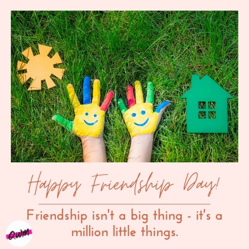 friendship day poster