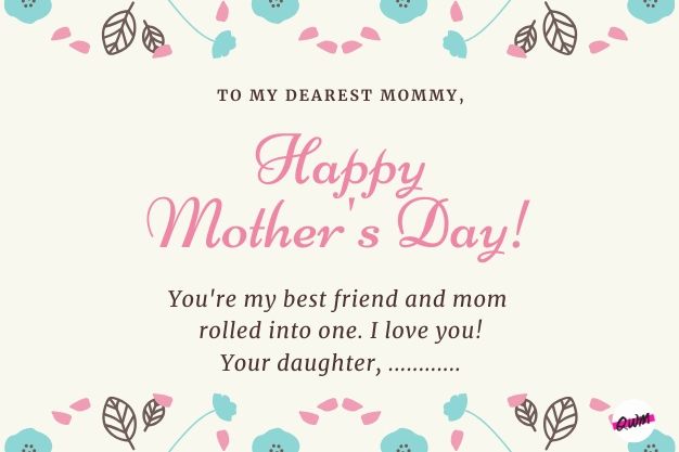 Happy Mothers Day 2022 Images for Daughter With Name