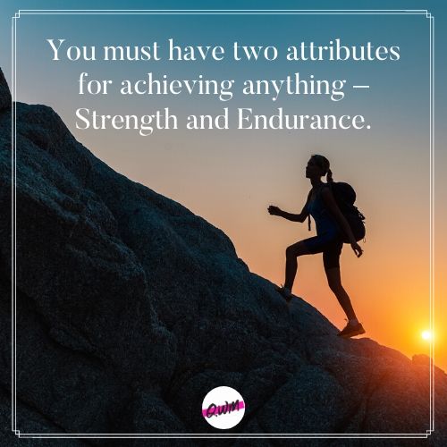 Achievement quotes on strength