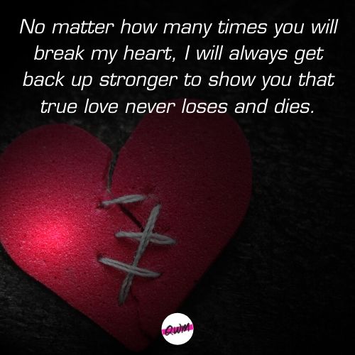 Heart Break Messages for Girlfriend