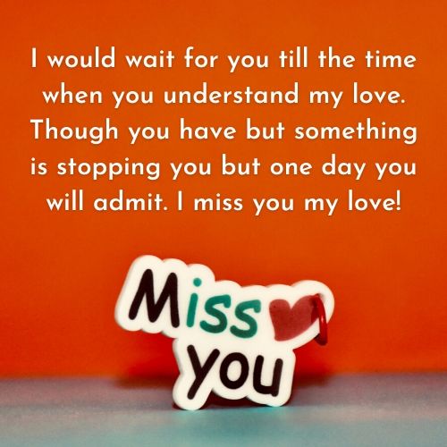 Miss You Message for Girlfriend