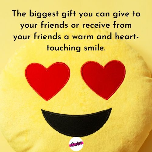 Cute Smile Messages for Friends