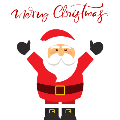 Merry Christmas Clipart Santa