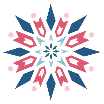 Christmas Snow flake clipart