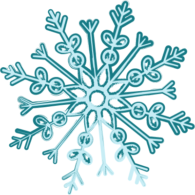 Christmas Snow flake clipart