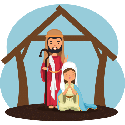 Religious Christmas Clipart