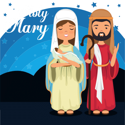 Religious Christmas Clipart