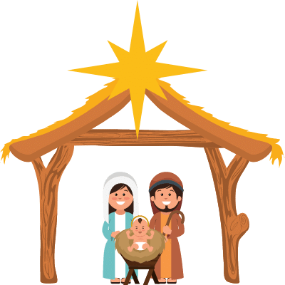 Religious Christmas Clipart