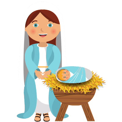 Religious Christmas Clipart