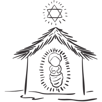 Religious Christmas Clipart