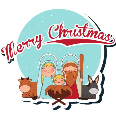 Religious Christmas Clipart