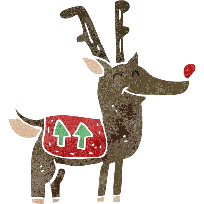 Christmas Reindeer Clipart