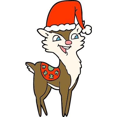 Christmas Reindeer Clipart