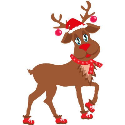 Christmas Reindeer Clipart