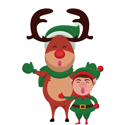 Christmas Reindeer Clipart