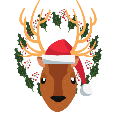 Christmas Reindeer Clipart